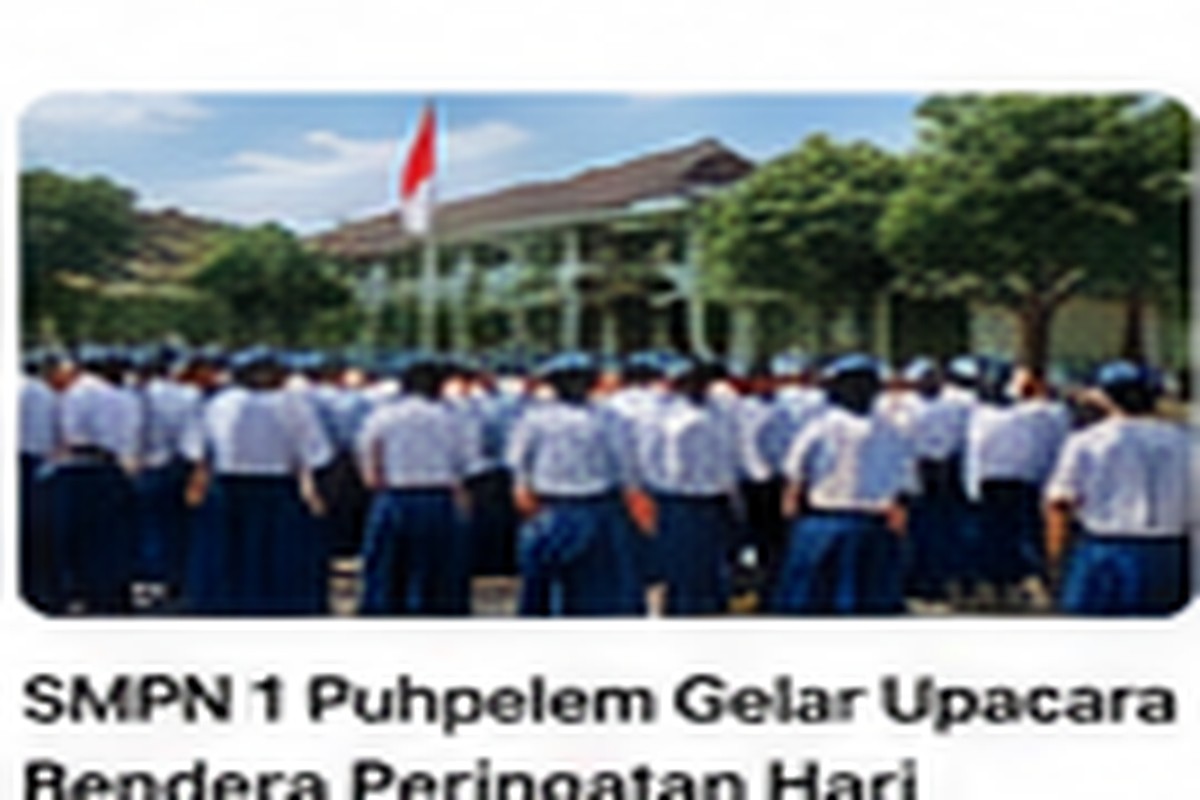 Upacara Hari Pendidikan Nasional Berlangsung Khidmat