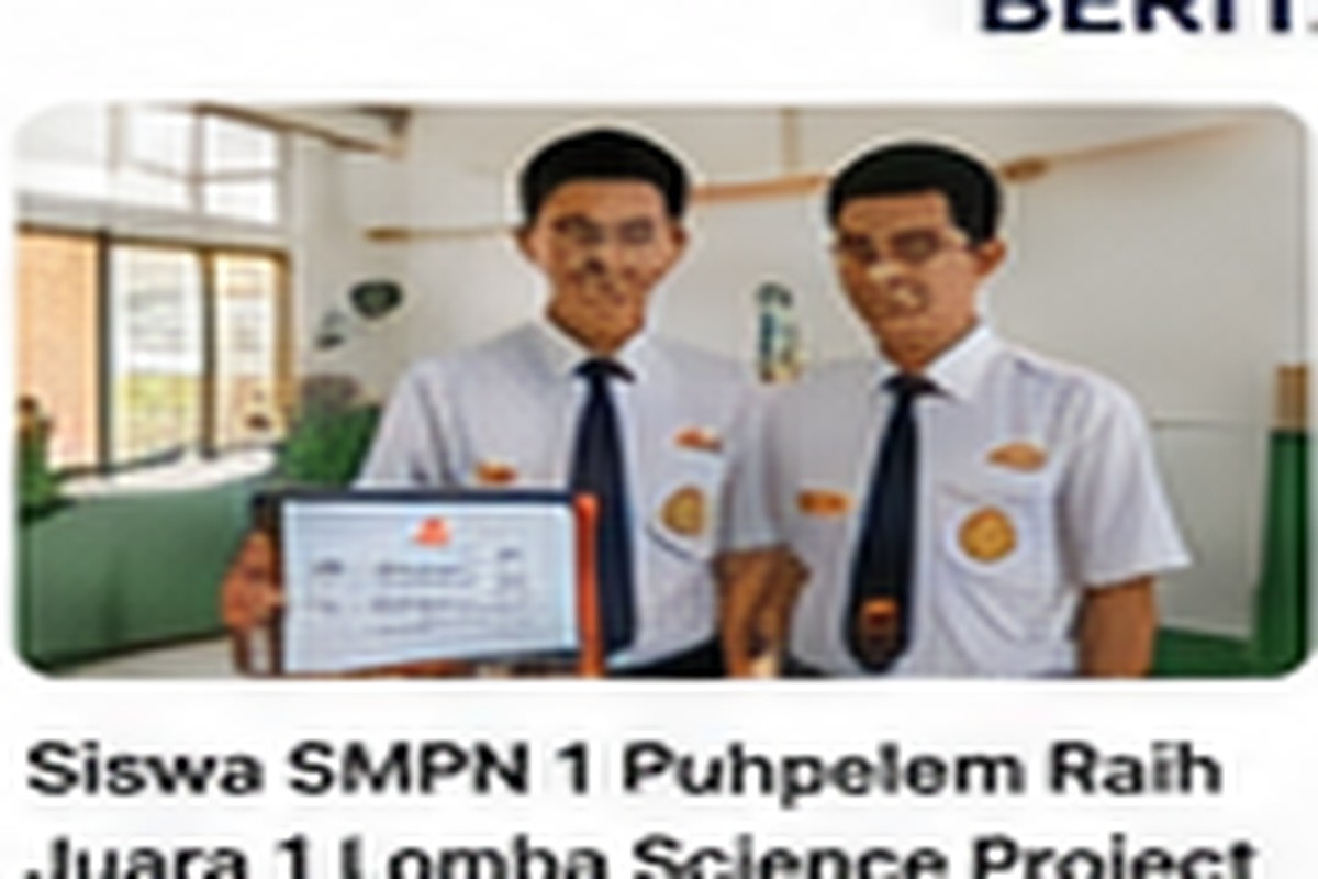 Tim Sains Raih Juara Tingkat Kota