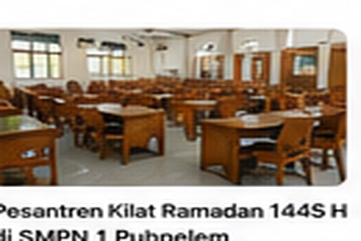 Pesantren Kilat dan Bakti Sosial Siswa
